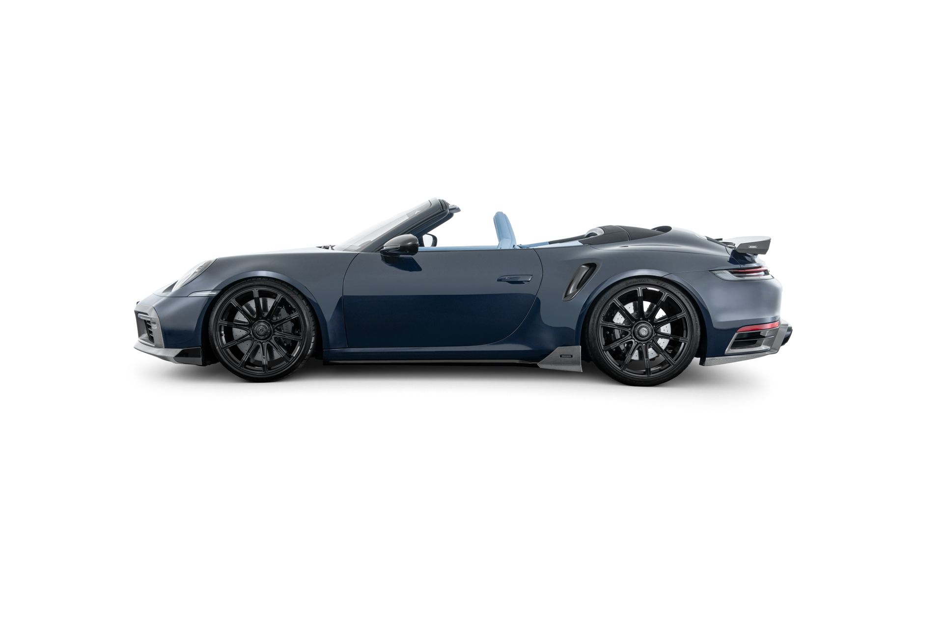 BRABUS 900 DEEP BLUE - 911 Turbo S Cabriolet Sideview