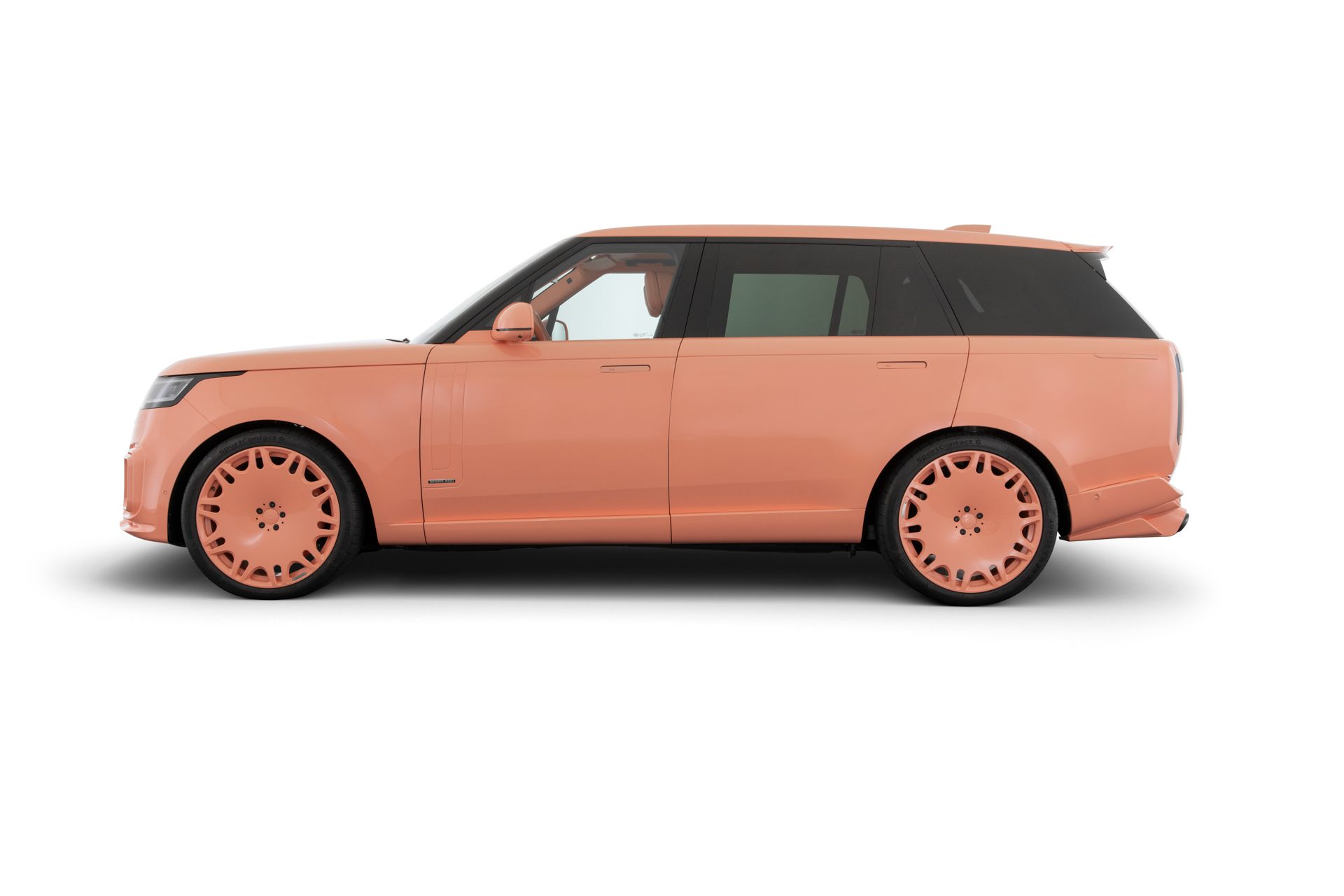 BRABUS 600 PEETCH - Range Rover P530 Sideview