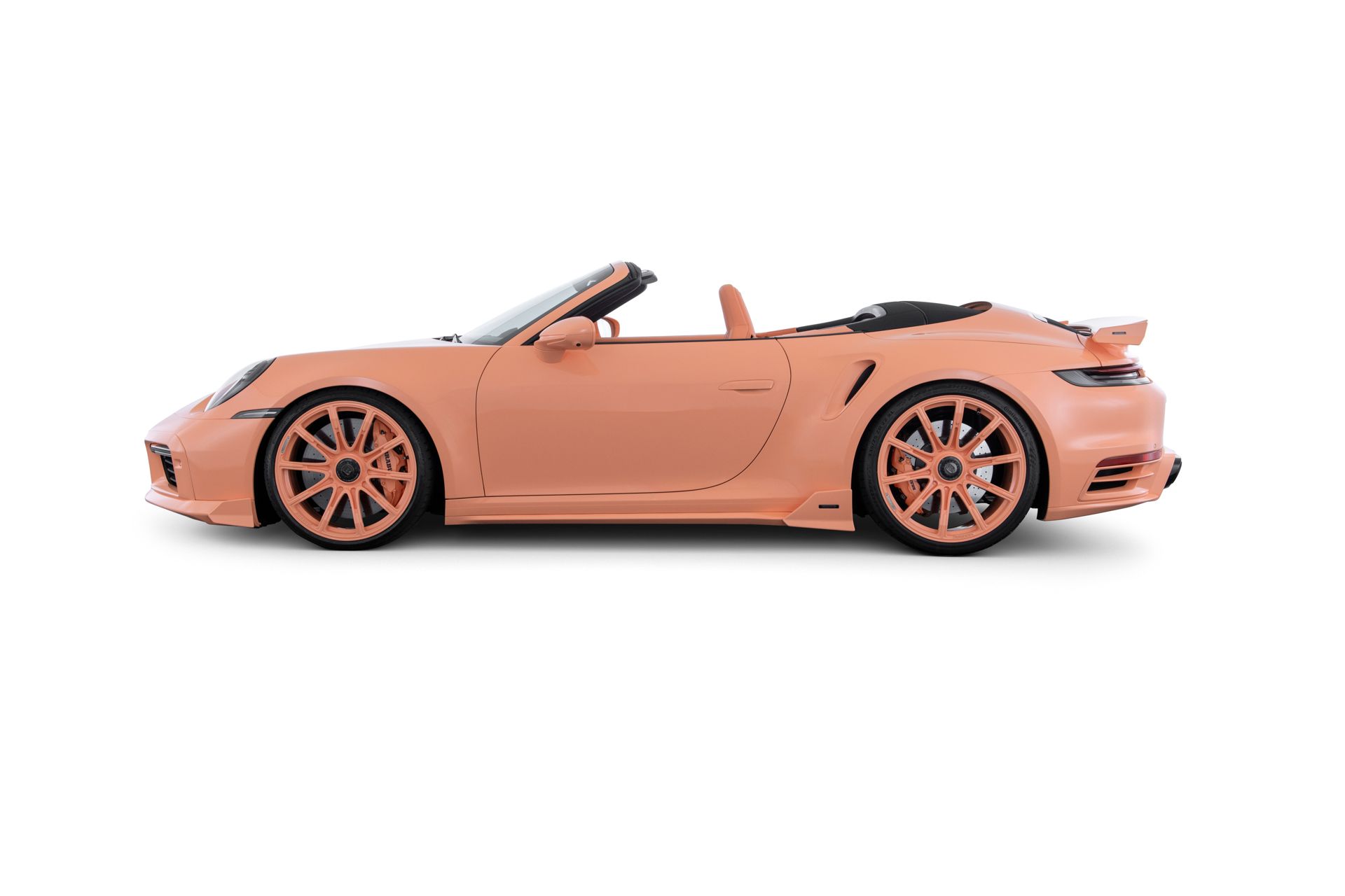 BRABUS 900 PEETCH - Porsche 911 Turbo S Cabriolet Sideview