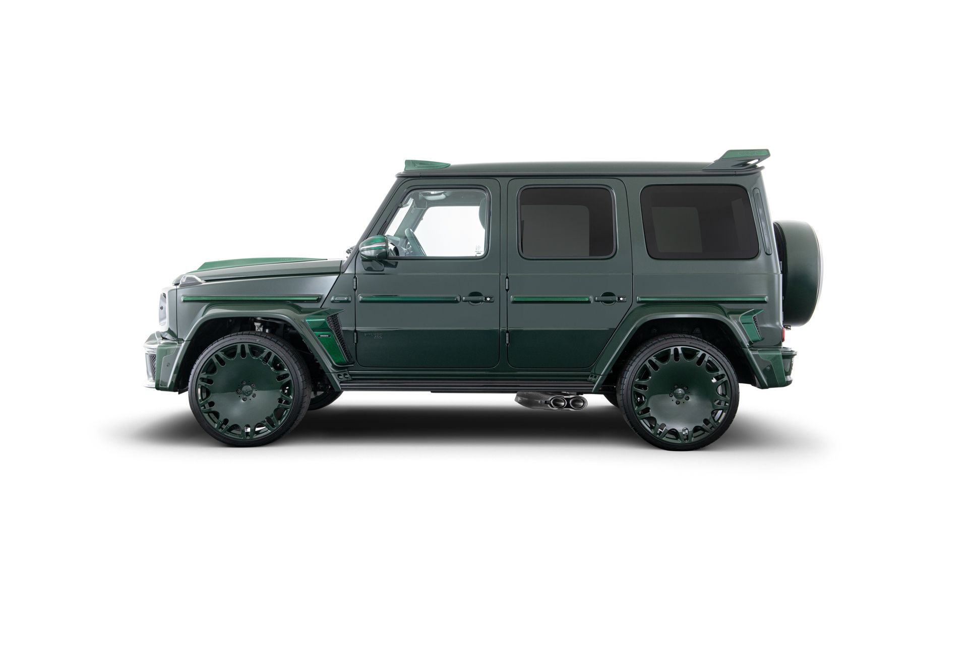 BRABUS 800 MEAN GREEN - Mercedes-AMG G 63 Sideview