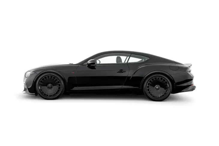 BRABUS 900 SUPERBLACK - Bentley Continental GT Speed Sideview